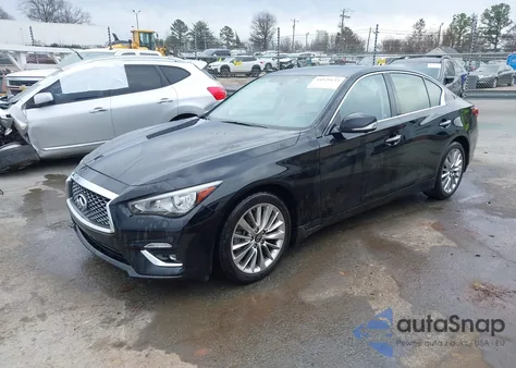 2021 Infiniti Q50 Luxe Awd from USA, damaged, VIN JN1EV7BR5MM752211